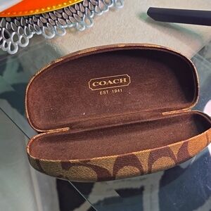 Coach eyeglass Case